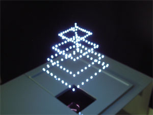 The laser projector that creates real 3D shapes in the air!